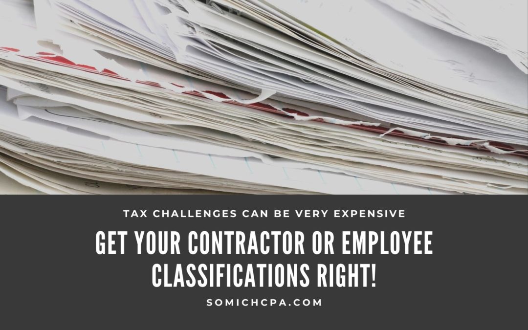 Get Your Contractor or Employee Classifications Right