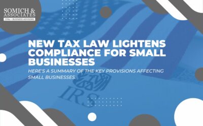 New Tax Law Lightens Compliance for Small Businesses
