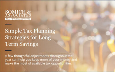 Simple Tax Planning Strategies for Long Term Savings