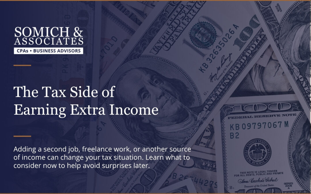 The Tax Side of Earning Extra Income