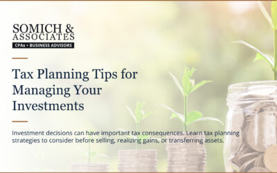 Tax Planning Tips for Managing Your Investments